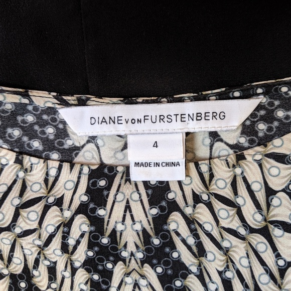 Diane Von Furstenberg silk shift dress size 4 - Picture 2 of 7